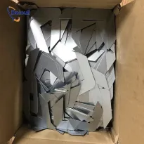 Компонент угла воздуховода из композитного материала для системы HVAC, угол вставки 20 мм.